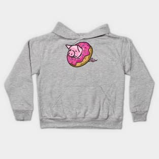 Pig Donut Kids Hoodie